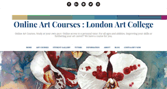 Desktop Screenshot of london-artcollege.co.uk